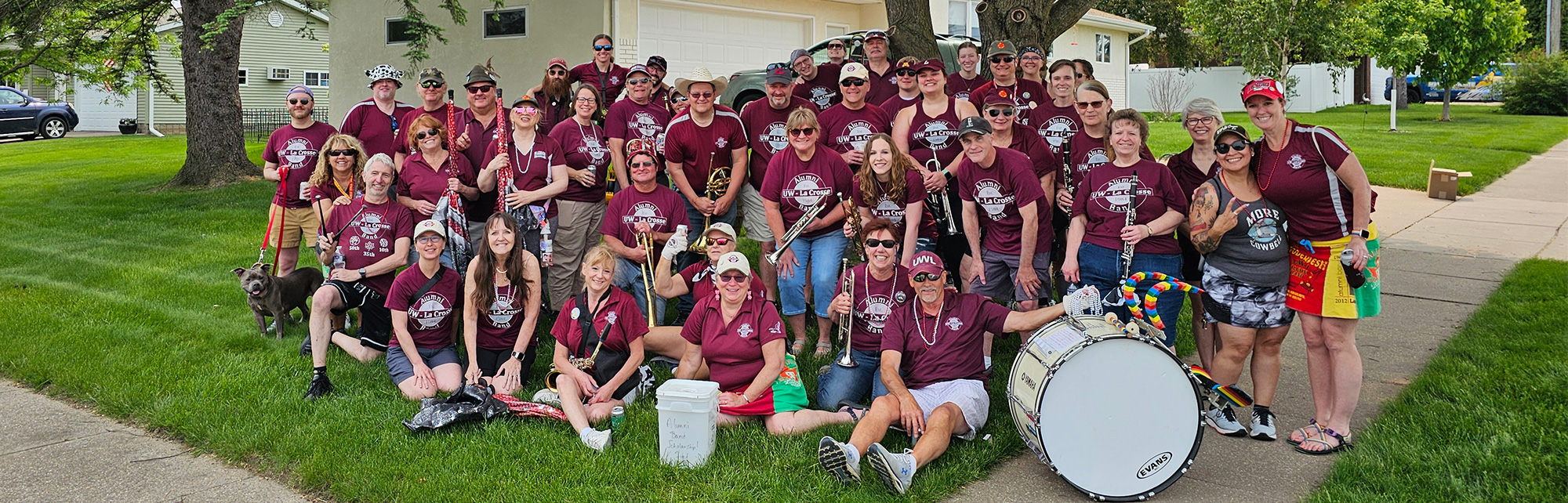 UW-La Crosse Alumni Band at June Dairy Days 2025 UW-La Crosse Alumni Band at June Dairy Days 2025