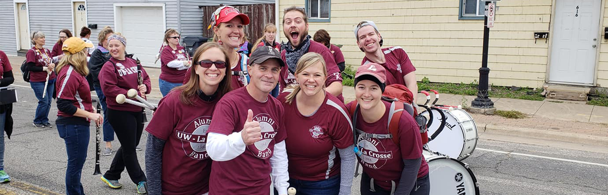 Members of University of Wisconsin - La Crosse Alumni Band Members of University of Wisconsin - La Crosse Alumni Band